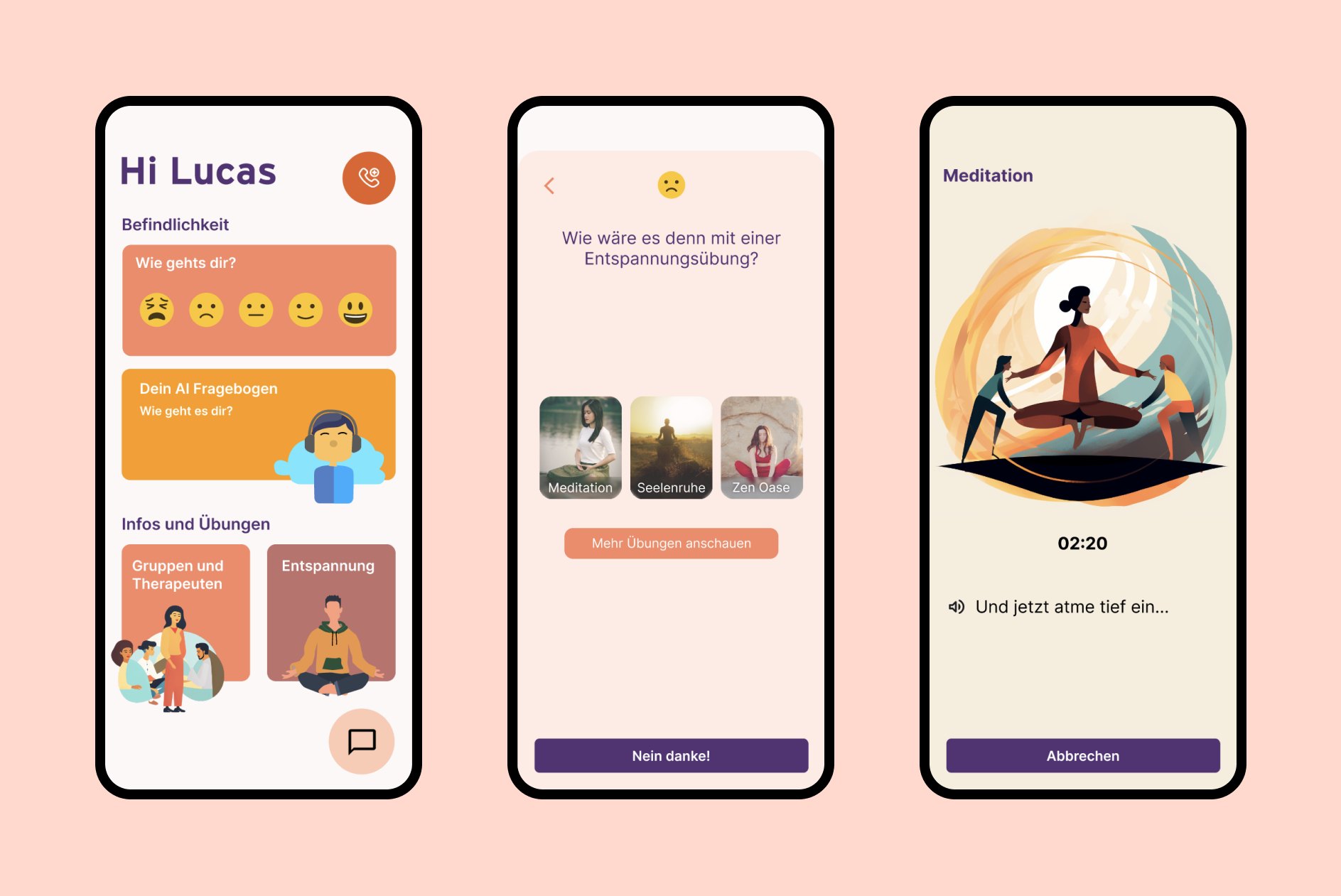 MindHub — Stimmungs-Tracking und Entspannungsübung
